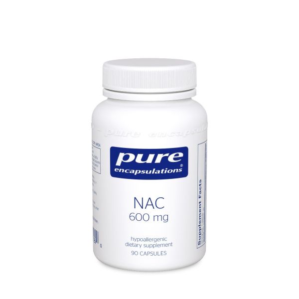 NAC -N-Acetyl-l-Cysteine- 600 mg 90 C - Clinical Nutrients