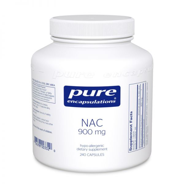 NAC -N-Acetyl-l-Cysteine- 900 mg 240 C - Clinical Nutrients