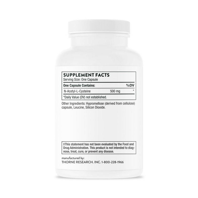 NAC - N-Acetylcysteine 90 CT - Clinical Nutrients