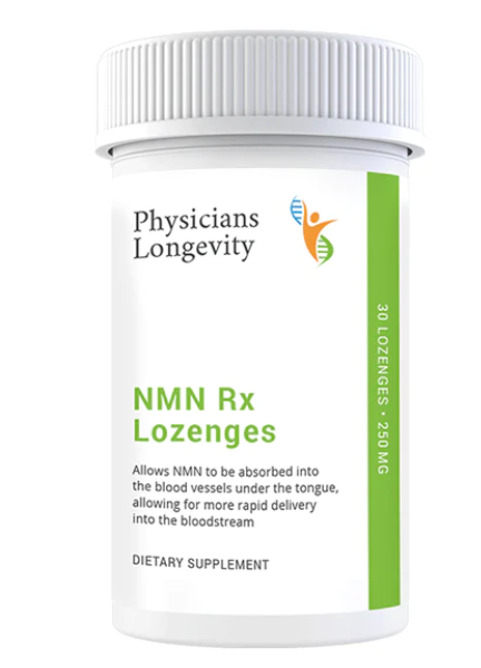 NMN Rx Lozenges (250 mg, 30 lozenges) - Clinical Nutrients