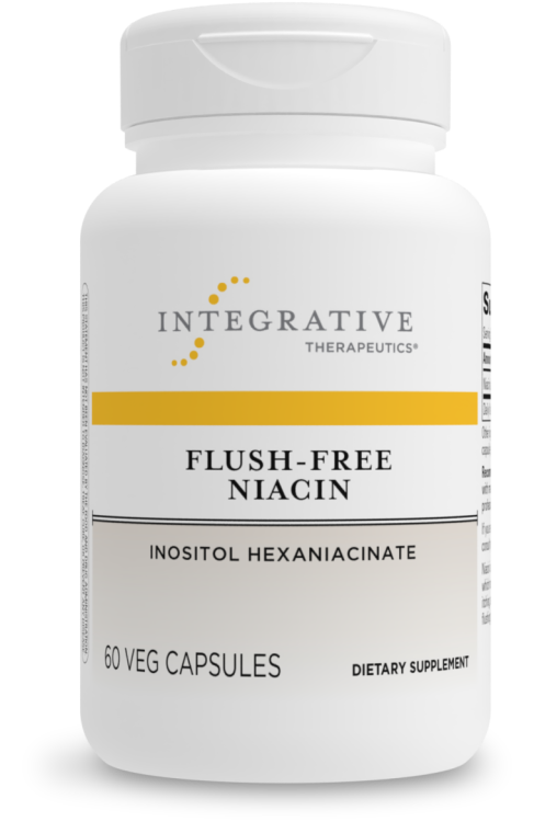 Niacin (Flush-Free) 60 veg caps - Clinical Nutrients
