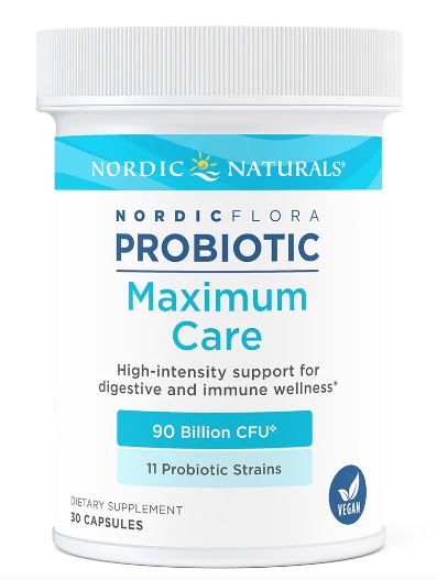 Nordic Flora Probiotic Maximum Care 30 Capsules - Clinical Nutrients