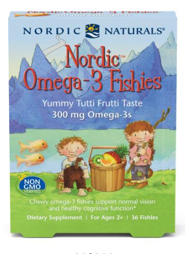 Nordic Omega-3 Fishies 36 Fishies - Clinical Nutrients