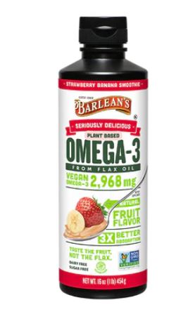 Omega-3 Vegan Strawberry Banana Smoothie 16 oz - Clinical Nutrients