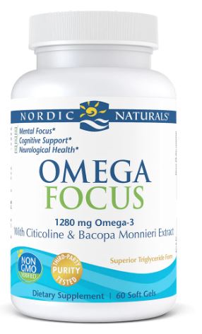 Omega Focus 60 Softgels - Clinical Nutrients