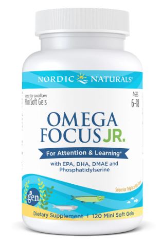 Omega Focus Jr 120 Softgels - Clinical Nutrients