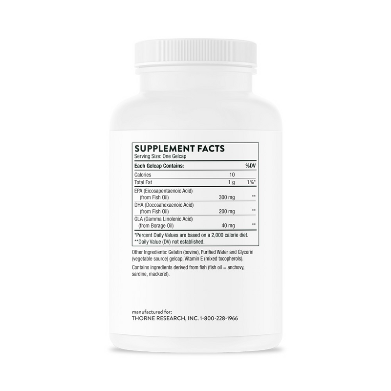 Omega Plus 90 CT (EPA, DHA & GLA) - Clinical Nutrients