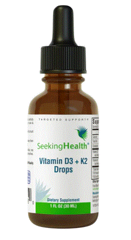 Optimal Vitamin D3 + K2 Drops 1 fl oz - Clinical Nutrients