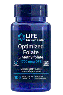 Optimized Folate L-Methylfolate 100 Tablets - Clinical Nutrients