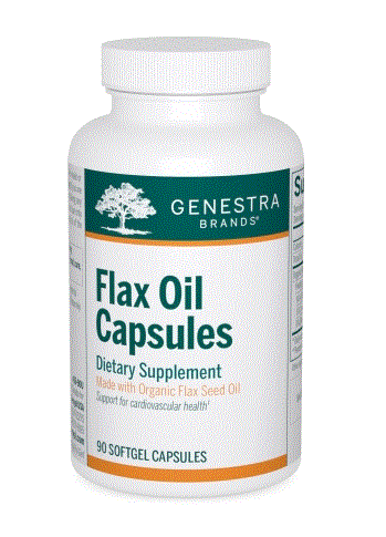 Organic Flax Oil Capsules - Clinical Nutrients