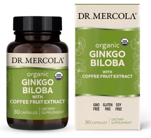 Organic Ginkgo Biloba 30 Capsules - Clinical Nutrients