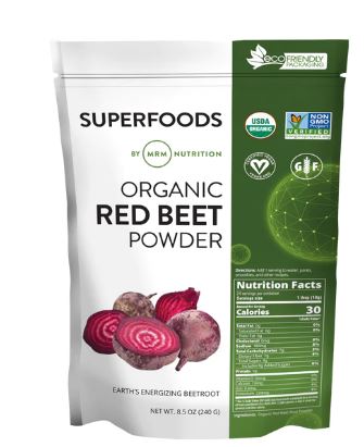 Organic Red Beet Powder 24 Servings - Clinical Nutrients