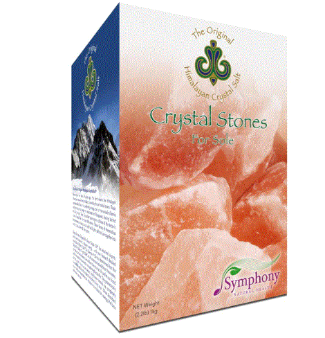 Original Himalayan Crystal Salt® Crystal Stones 1 kg - Clinical Nutrients