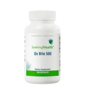 Ox Bile 500mg 100 Capsules - Clinical Nutrients