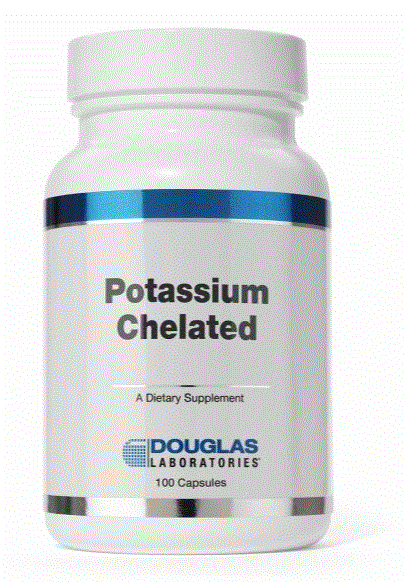 POTASSIUM 99 MG CHELATED 100 CAPSULES - Clinical Nutrients