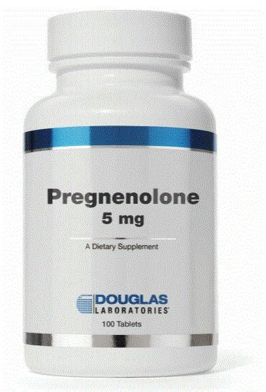 PREGNENOLONE (5 MG) 100 TABLETS - Clinical Nutrients