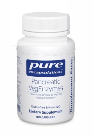 Pancreatic Vegenzymes 180's - Clinical Nutrients