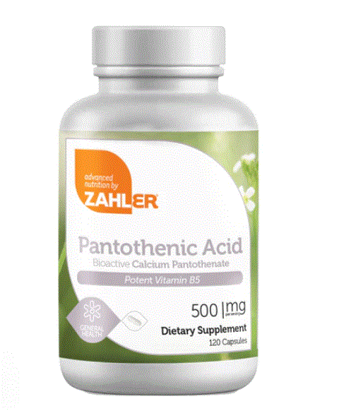 Pantothenic Acid 120 Capsules - Clinical Nutrients