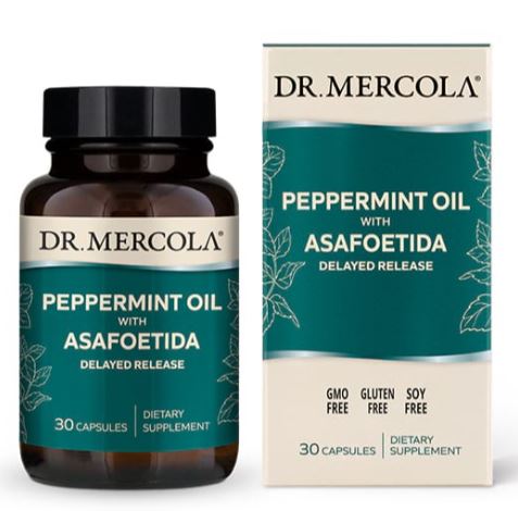 Peppermint Oil with Asafoetida 30 Capsules - Clinical Nutrients