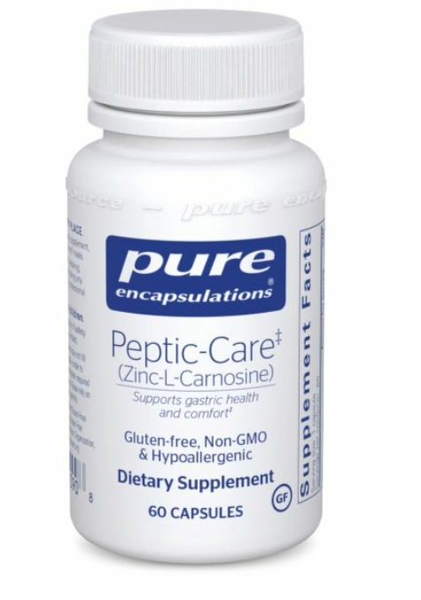 Peptic-Care Zinc-L-Carnosine 60's - Clinical Nutrients