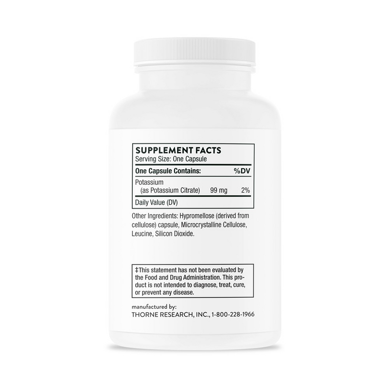 Potassium Citrate 90 CT - Clinical Nutrients