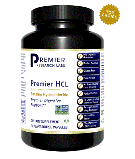 Premier HCL 90 Capsules - Clinical Nutrients