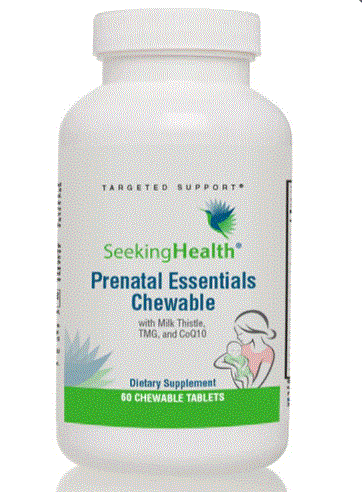 Prenatal Essentials Chewable 60 Tablets - Clinical Nutrients