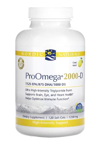 ProOmega 2000-D 120 Softgels - Clinical Nutrients