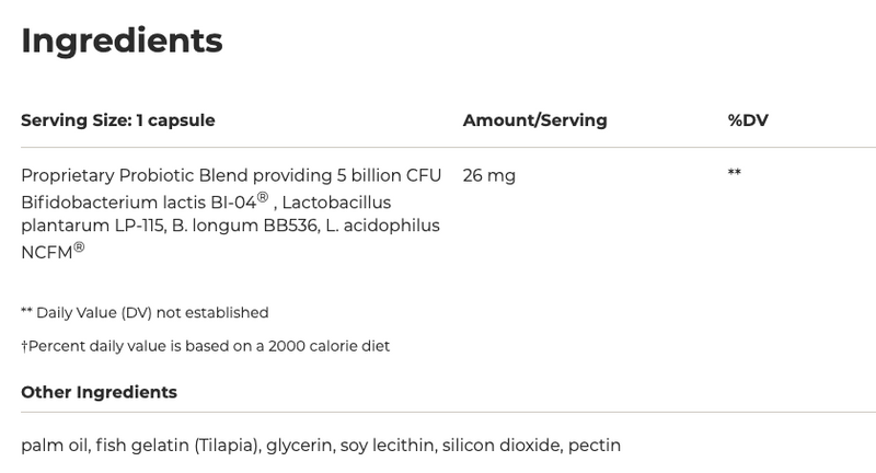 Probiotic Pearls ADVANTAGE (5 billion CFU) 60 caps - Clinical Nutrients