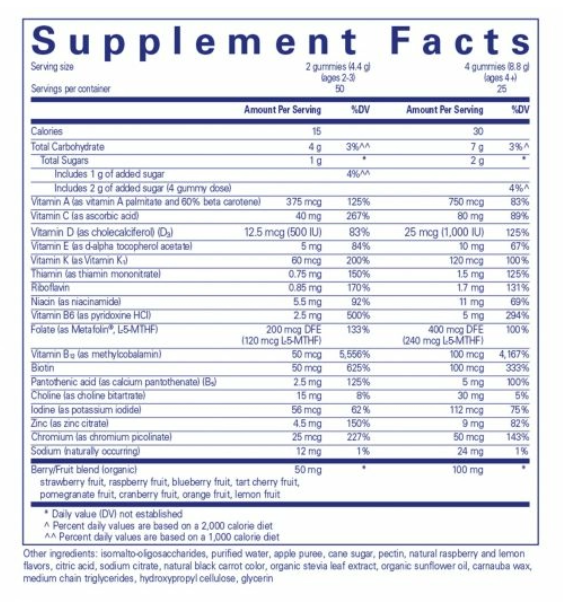 PureNutrients Gummy 30's - Clinical Nutrients