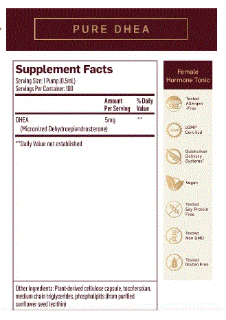 Pure DHEA 50mL - Clinical Nutrients