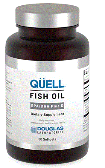 QÜELL® FISH OIL EPA/DHA PLUS D 30 SOFTGELS - Clinical Nutrients