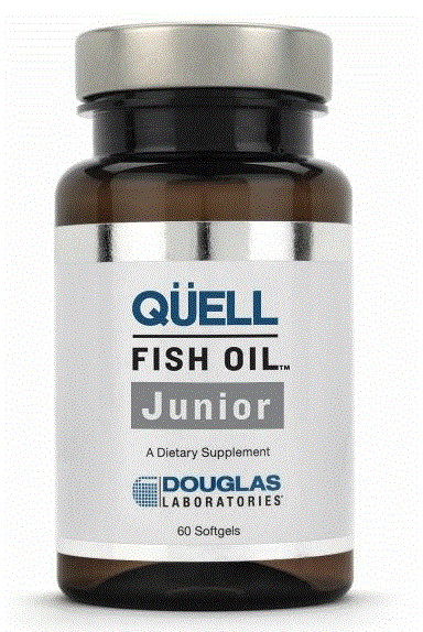 QÜELL® FISH OIL JUNIOR 60 SOFTGELS - Clinical Nutrients