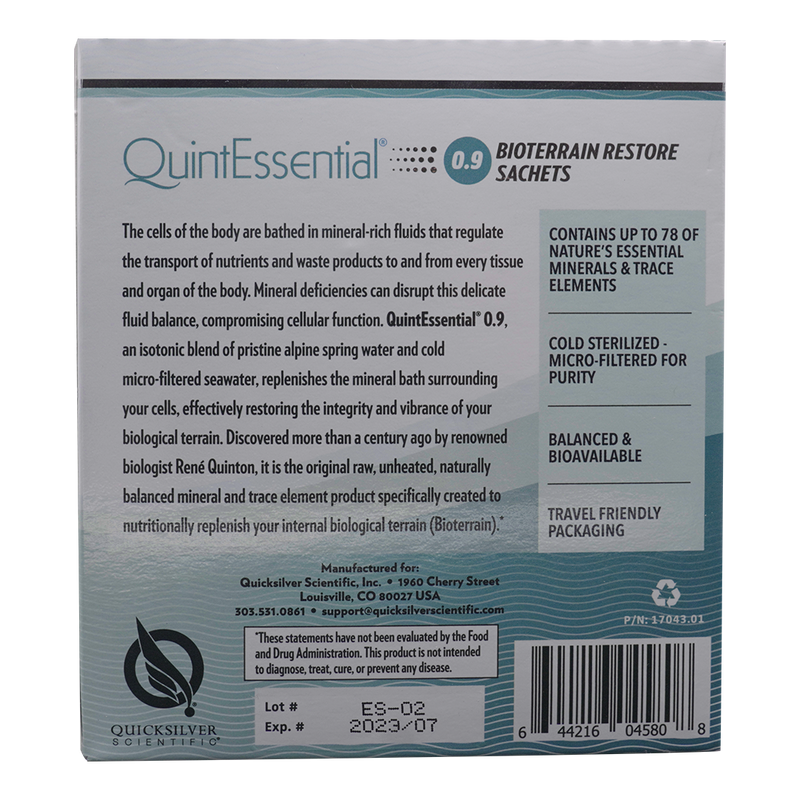 QuintEssential 0.9 10mL Sachets (Box of 30) - Clinical Nutrients