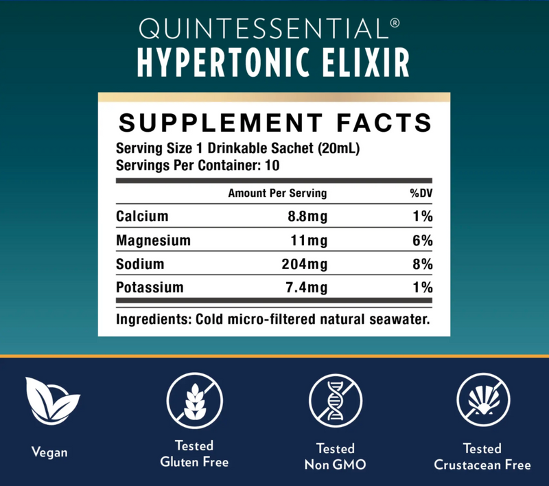 QuintEssential® Hypertonic Elixir - Clinical Nutrients
