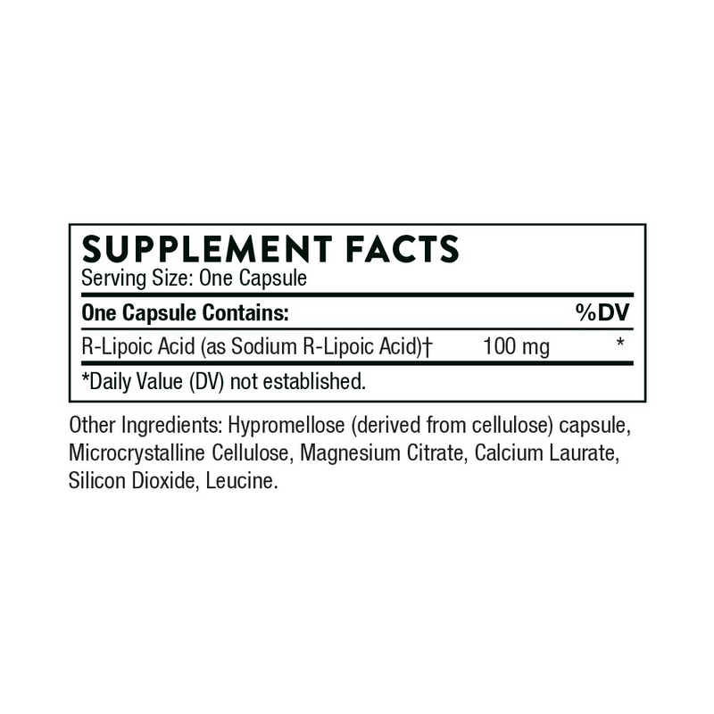 R-Lipoic Acid 60 CT - Clinical Nutrients