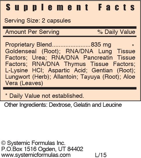 R Lung - Clinical Nutrients