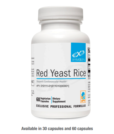 Red Yeast Rice 60 Capsules - Clinical Nutrients