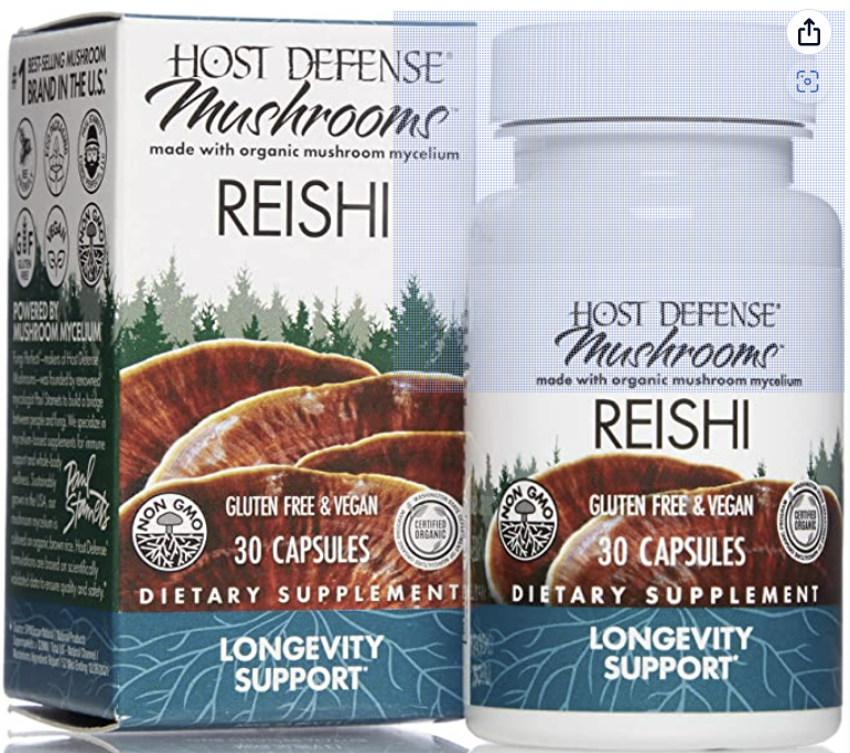 Reishi 30 Capsules - Clinical Nutrients
