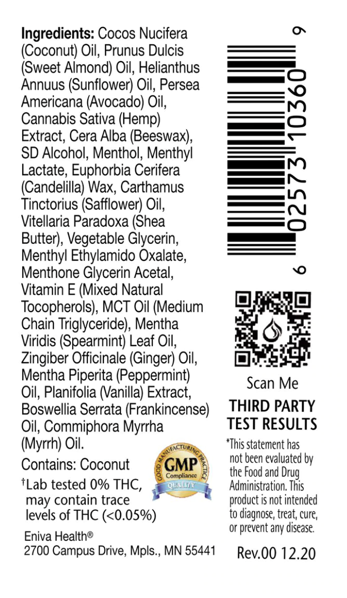 Relief Stick Hemp Extract Balm (750 mg) - Clinical Nutrients