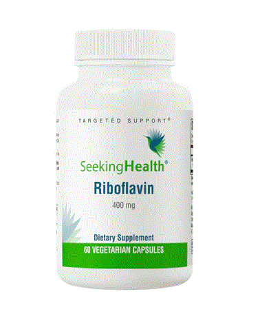 Riboflavin 400 mg 60 Capsules - Clinical Nutrients