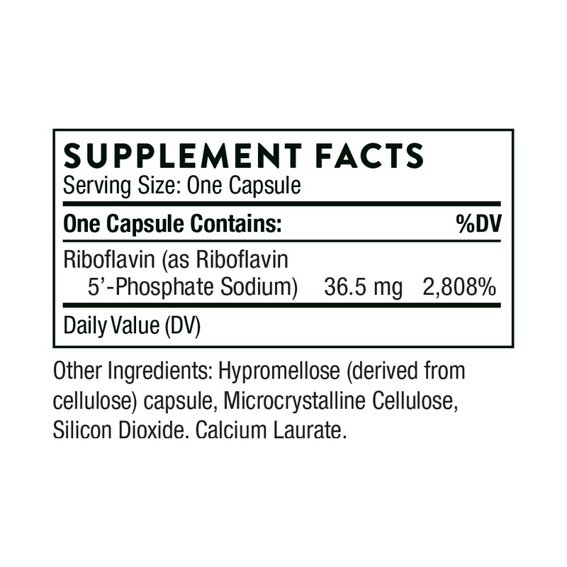 Riboflavin 5-Phosphate 60 CT - Clinical Nutrients