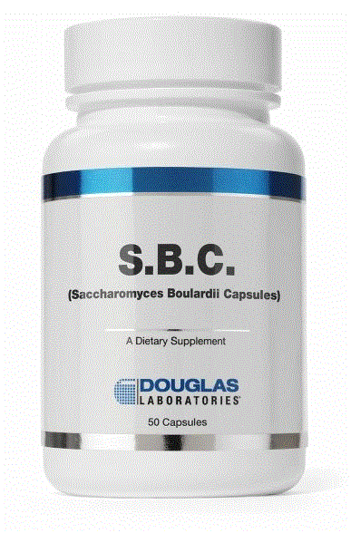 S.B.C. (SACCHAROMYCES BOULARDII CAPSULES) 50 CAPSULES - Clinical Nutrients