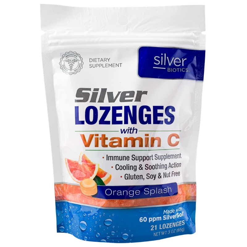 SILVER LOZENGES WITH VITAMIN C - Clinical Nutrients
