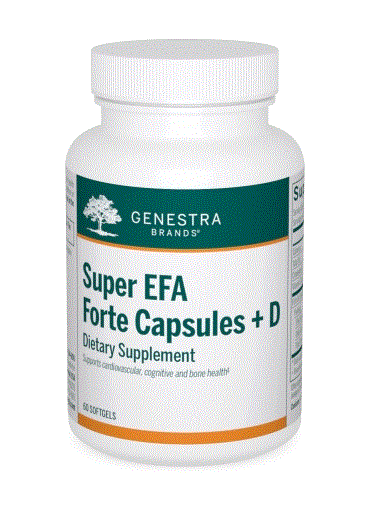 SUPER EFA FORTE + D CAPSULES - Clinical Nutrients