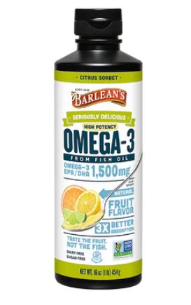 Seriously Delicious High Potency Omega-3 Citrus Sorbet 16 oz - Clinical Nutrients