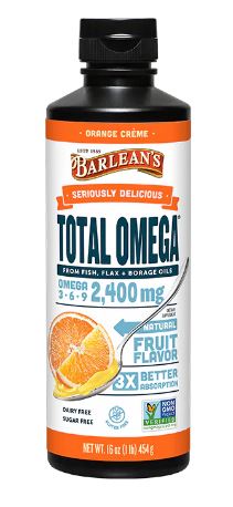 Seriously Delicious Total Omega Orange Creme 16 oz - Clinical Nutrients
