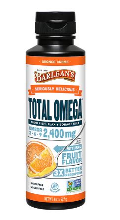Seriously Delicious Total Omega Orange Creme 8 oz - Clinical Nutrients