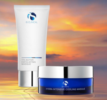 Smooth & Soothe Clinical Facial - 120g Tri-Active Exfoliating Masque and 120g Hydra-Intensive Cooling Masque - Clinical Nutrients