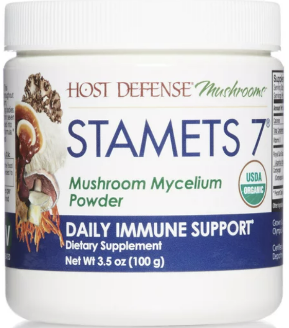 Stamets 7® Mushroom Mycelium Powder 66 Servings - Clinical Nutrients